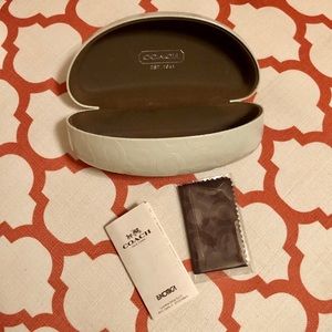 Coach sunglass case